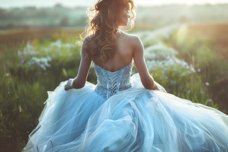 10 Light Blue Wedding Dress Inspirations You Will Love!