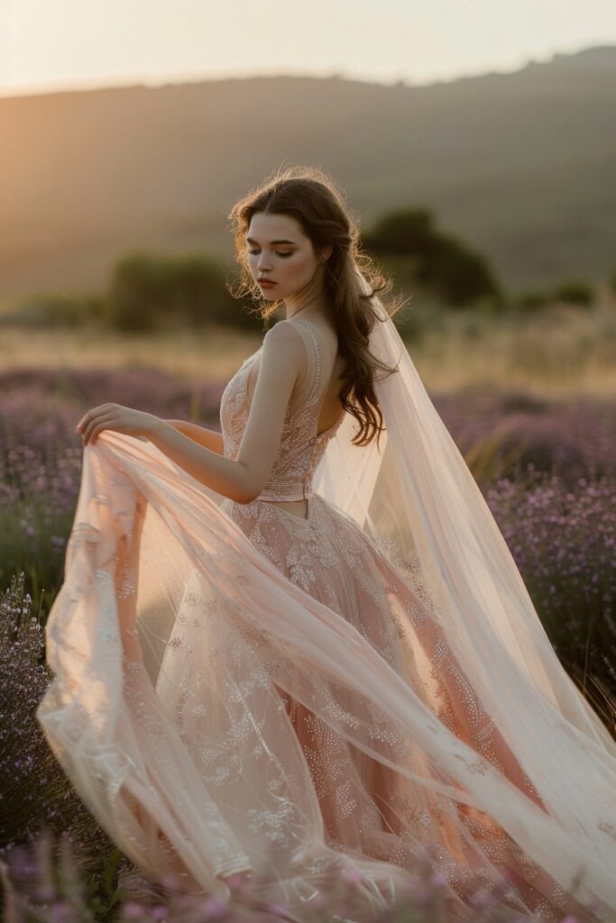10 Pink Wedding Dresses That Will Make You Feel Like a Princess ...