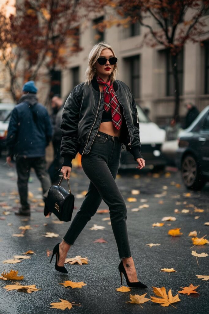 Trendy Autumn Denim Jeans With A Cool Edgy Vibe