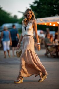 10 Casual and Cool Summer Dinner Outfit Ideas For The Night