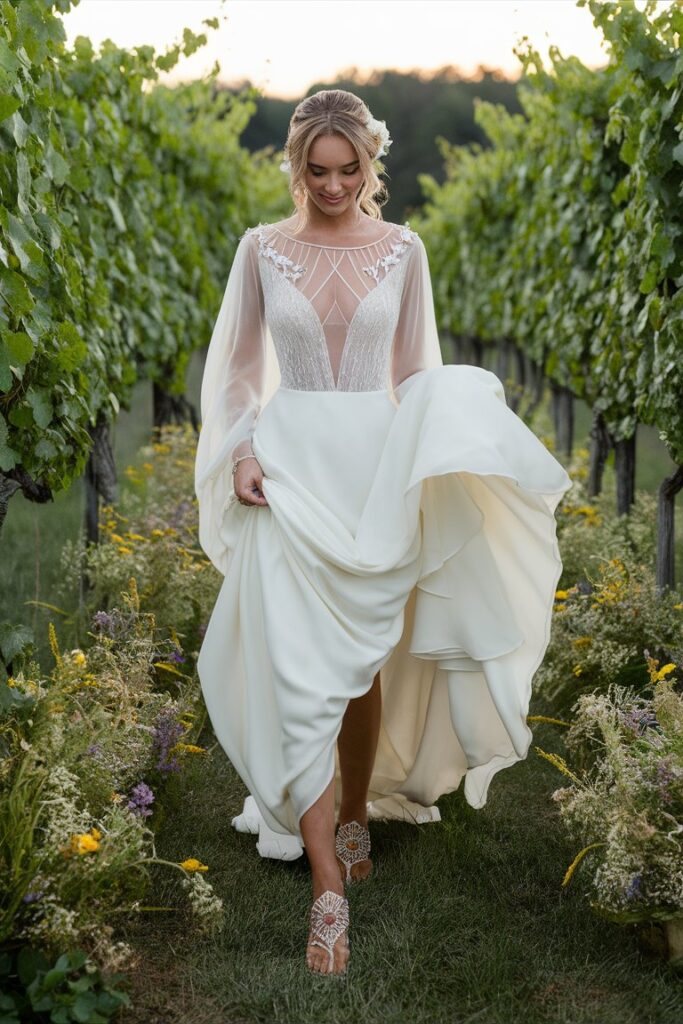 20 Boho Wedding Dresses That Capture Natural Beauty fashionbylina com