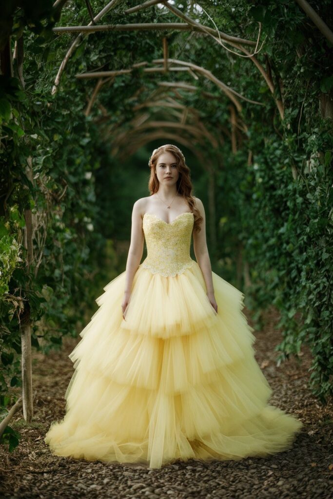 15 Yellow Wedding Dresses to Brighten Your Special Day! – fashionbylina.com
