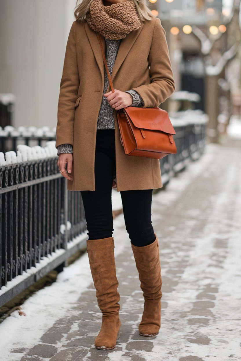 10 Chic Winter Outfits for Women Over 40 How to Stay Stylish and Warm with Sophisticated Wardrobe Choices fashionbylina