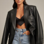 Sleek Leather Look for Effortless Style