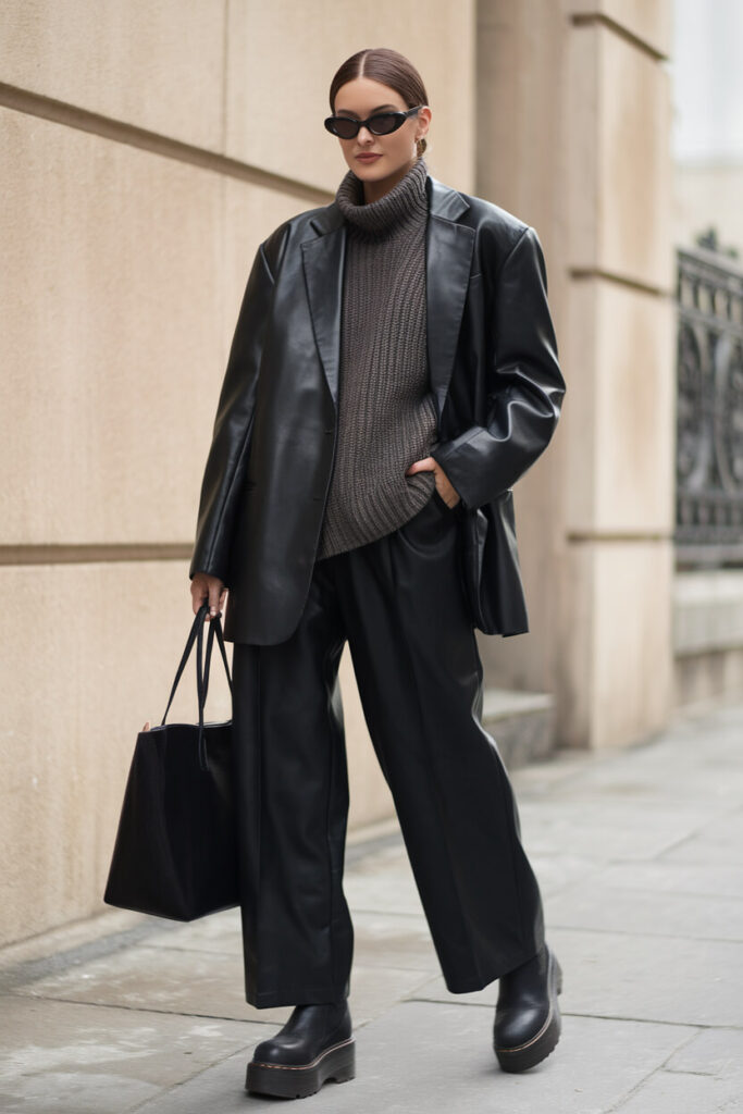 Effortless Layers for a Cozy Street Style