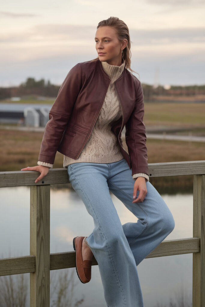 Effortless Fall Layers by the Coast