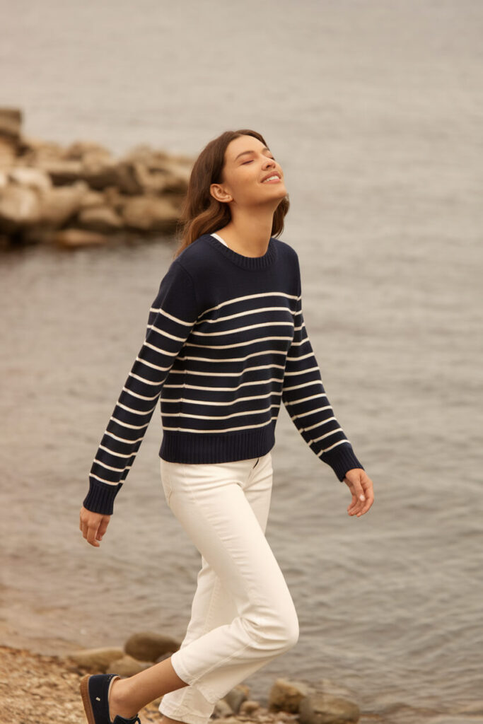 Nautical Stripes for a Breezy Fall Day