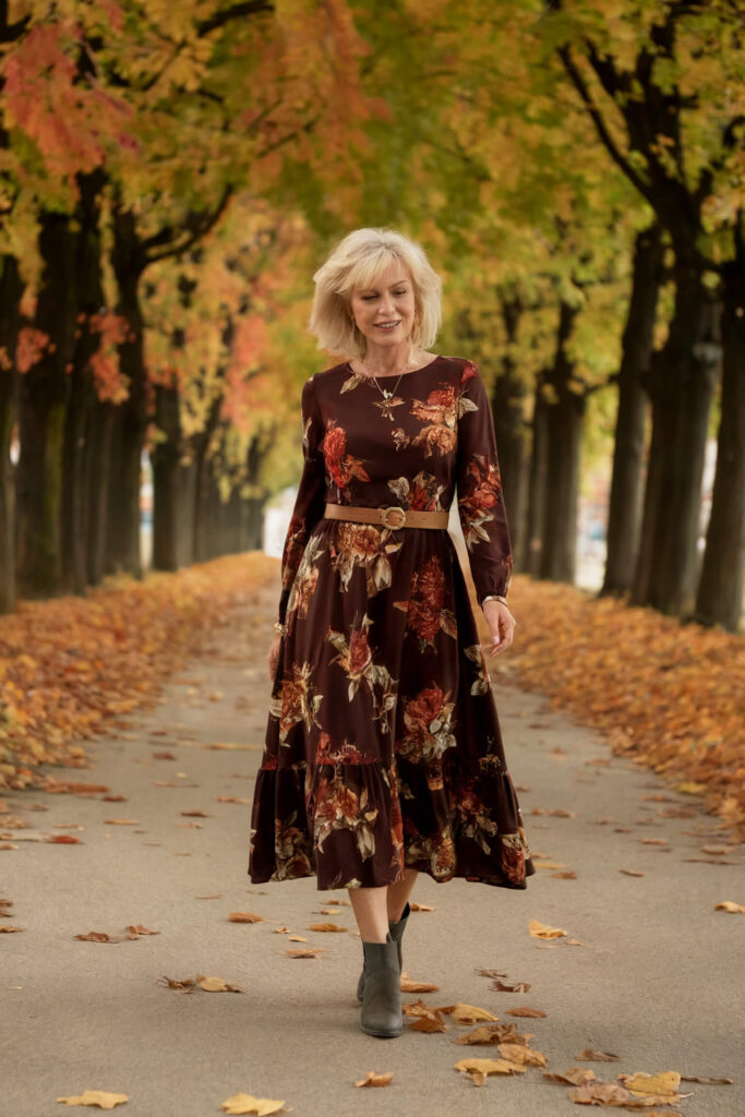 Floral Elegance for Fall Walks