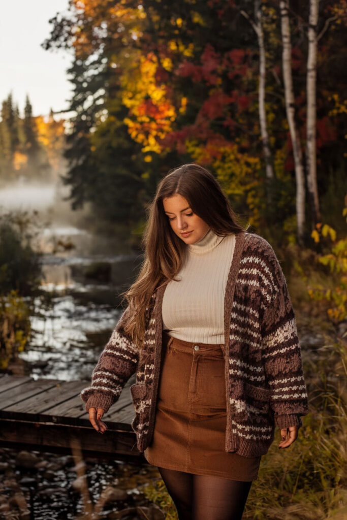 Cozy Layers for Serene Autumn Mornings