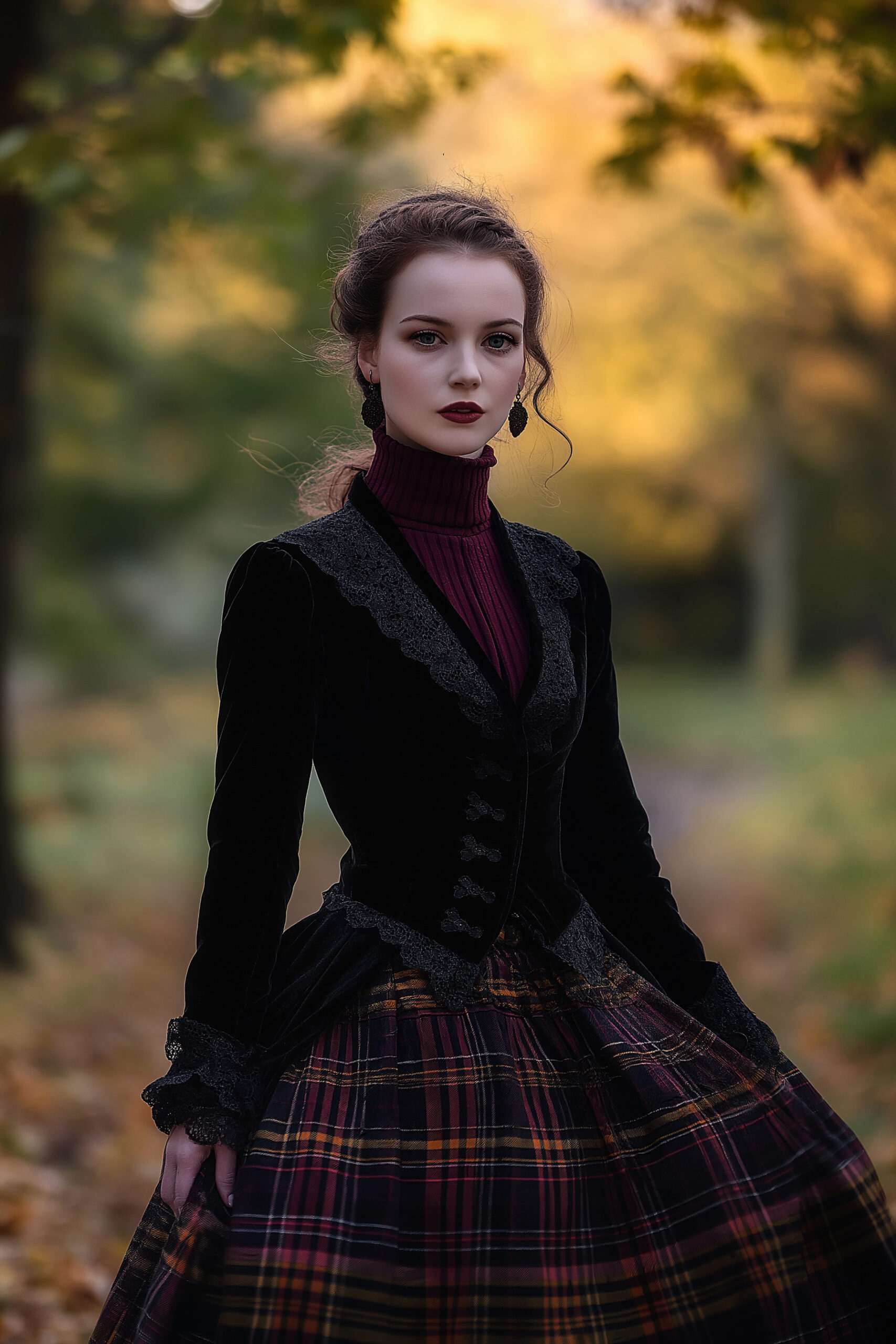 Timeless Gothic Elegance for Fall