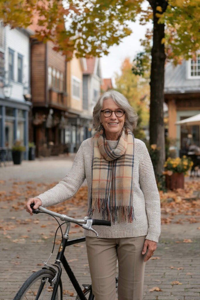 Classic Fall Layering for Women Over 60 