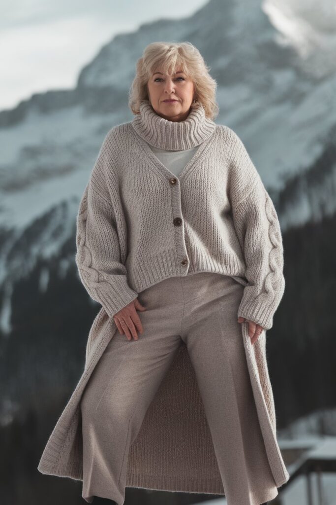 Alpine Chic in Soft Knits