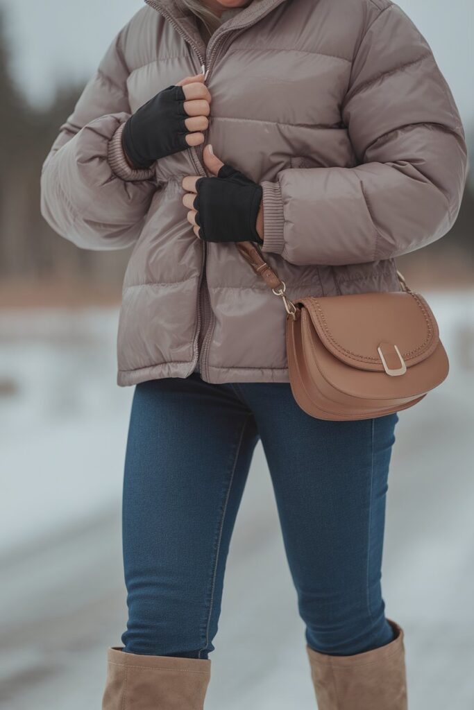 Casual Puffer Jacket for Everyday Warmth