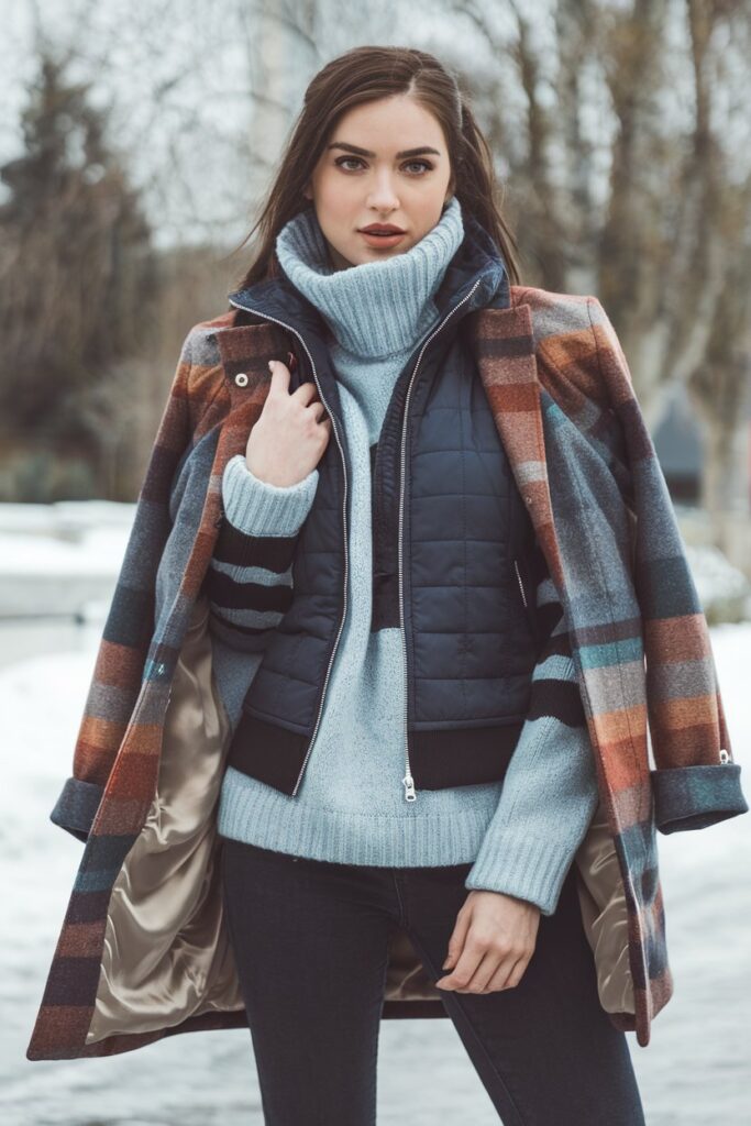 Layered Warmth with a Casual Winter Edge