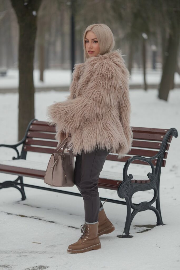 Cozy Faux Fur Winter Style