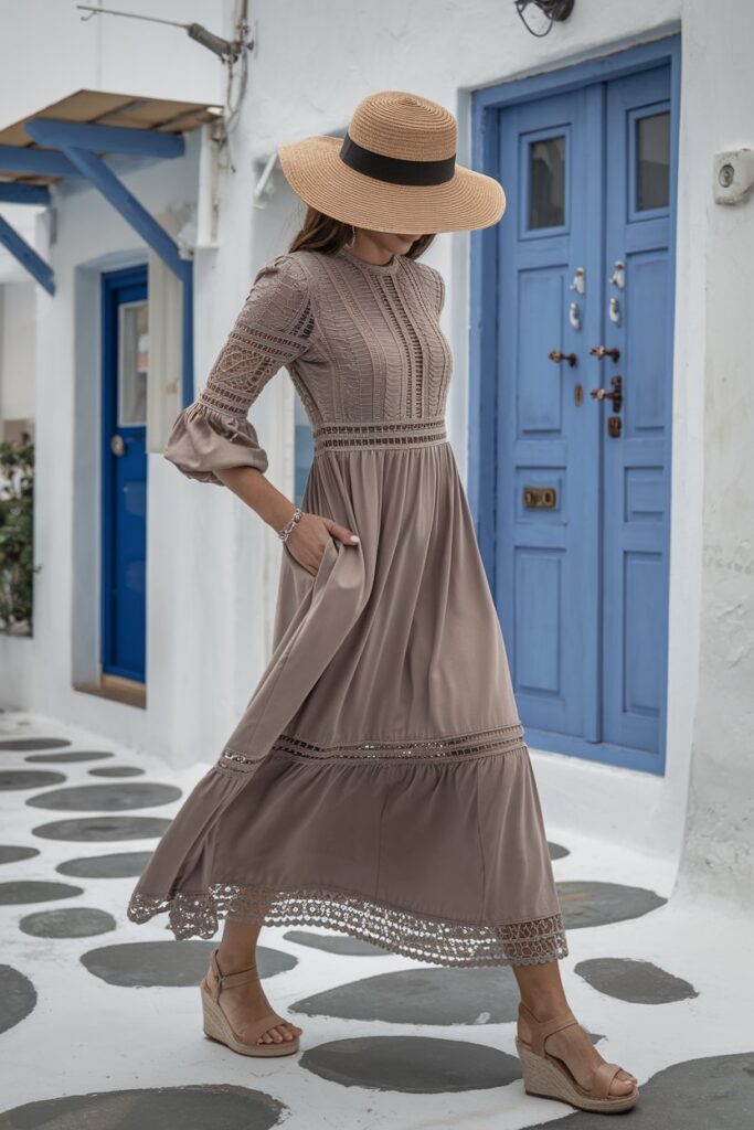 Timeless Style for a Greek Island Stroll