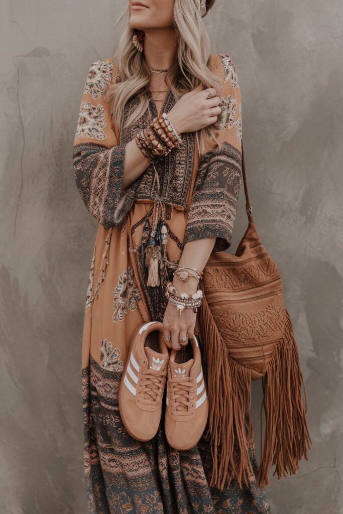 Boho Vibes with Earthy Tones and Textures