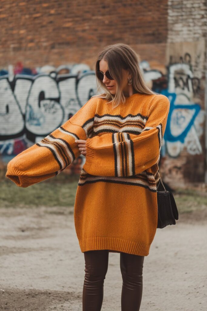 Bold Knit for Casual Winter Days