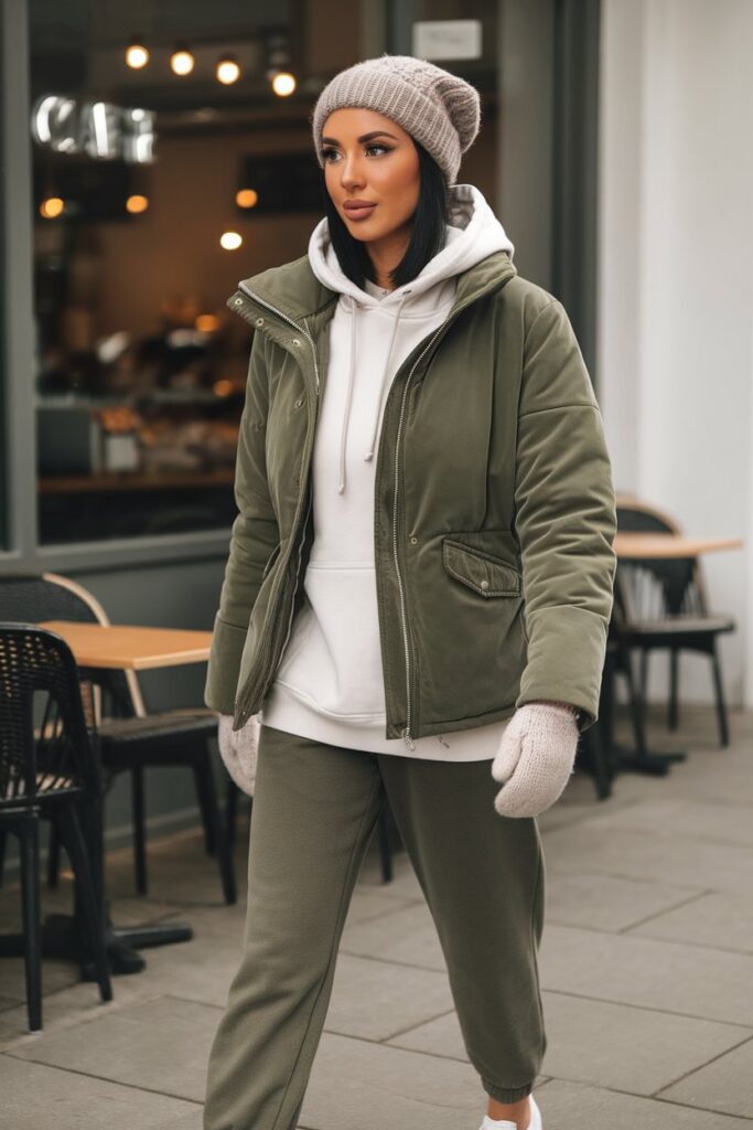 Casual and Cozy for a Winter Stroll