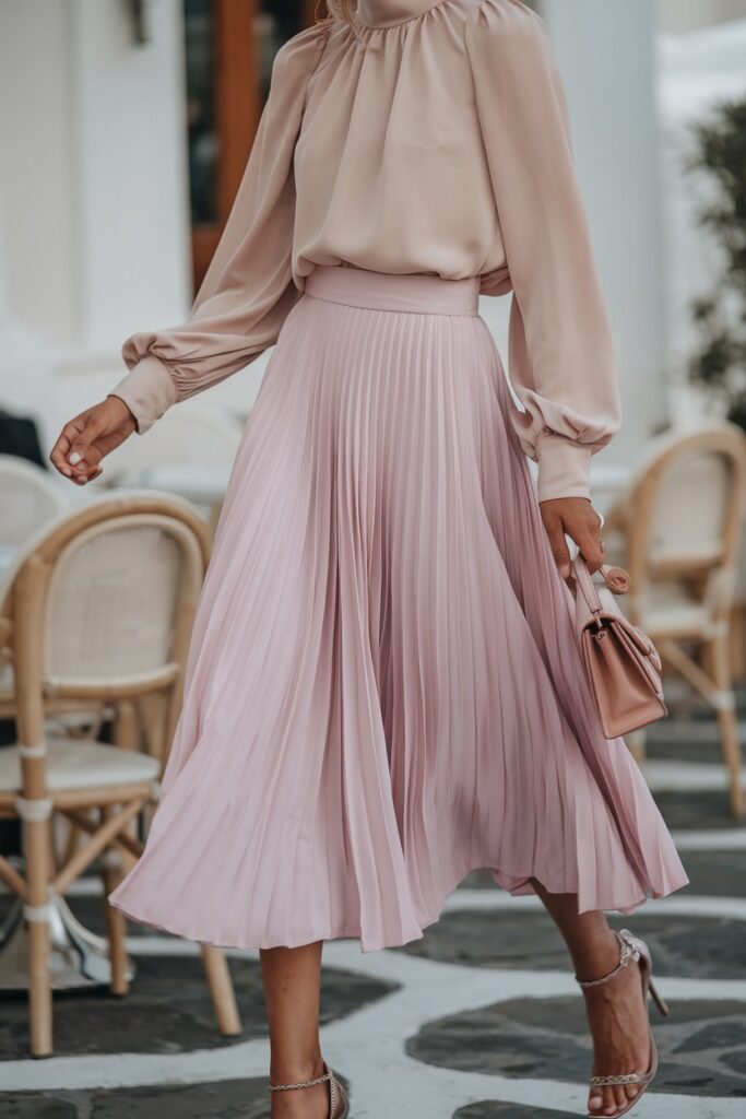 Soft Elegance for a Day Out in Greece