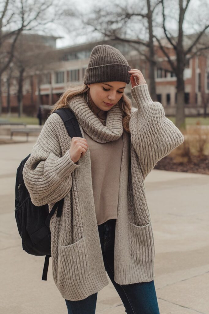 Warm and Casual Layers