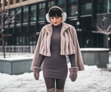 13 Winter Outfits for Short Petite Women That Flatter