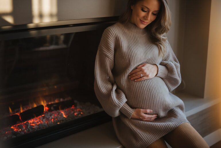 15 Winter Outfits for Pregnant Women That Are Stylish and Cozy