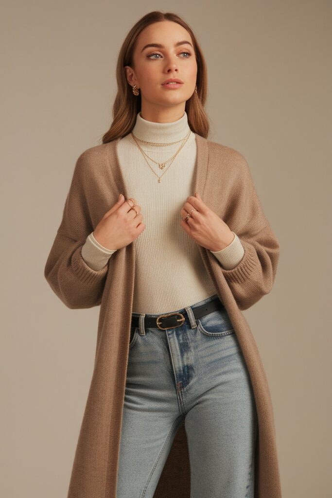 Effortlessly Cozy Layered Look