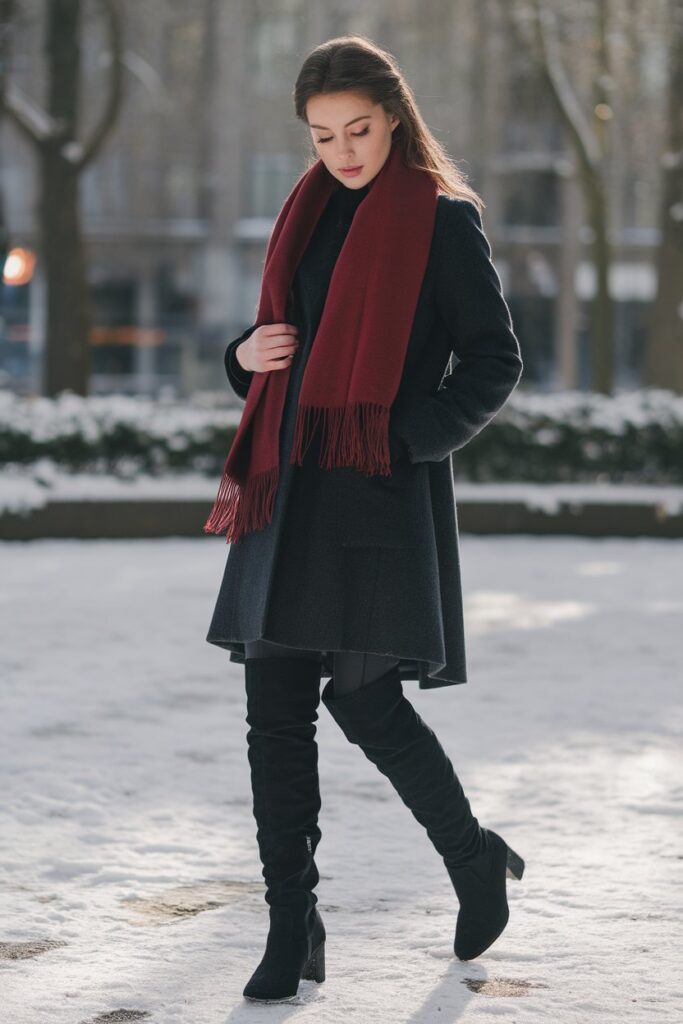 Elegant Winter Layers for a Cozy Look