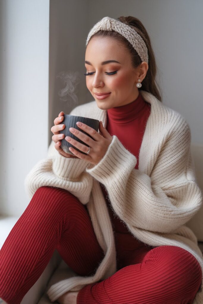 Cozy and Relaxed Holiday Style